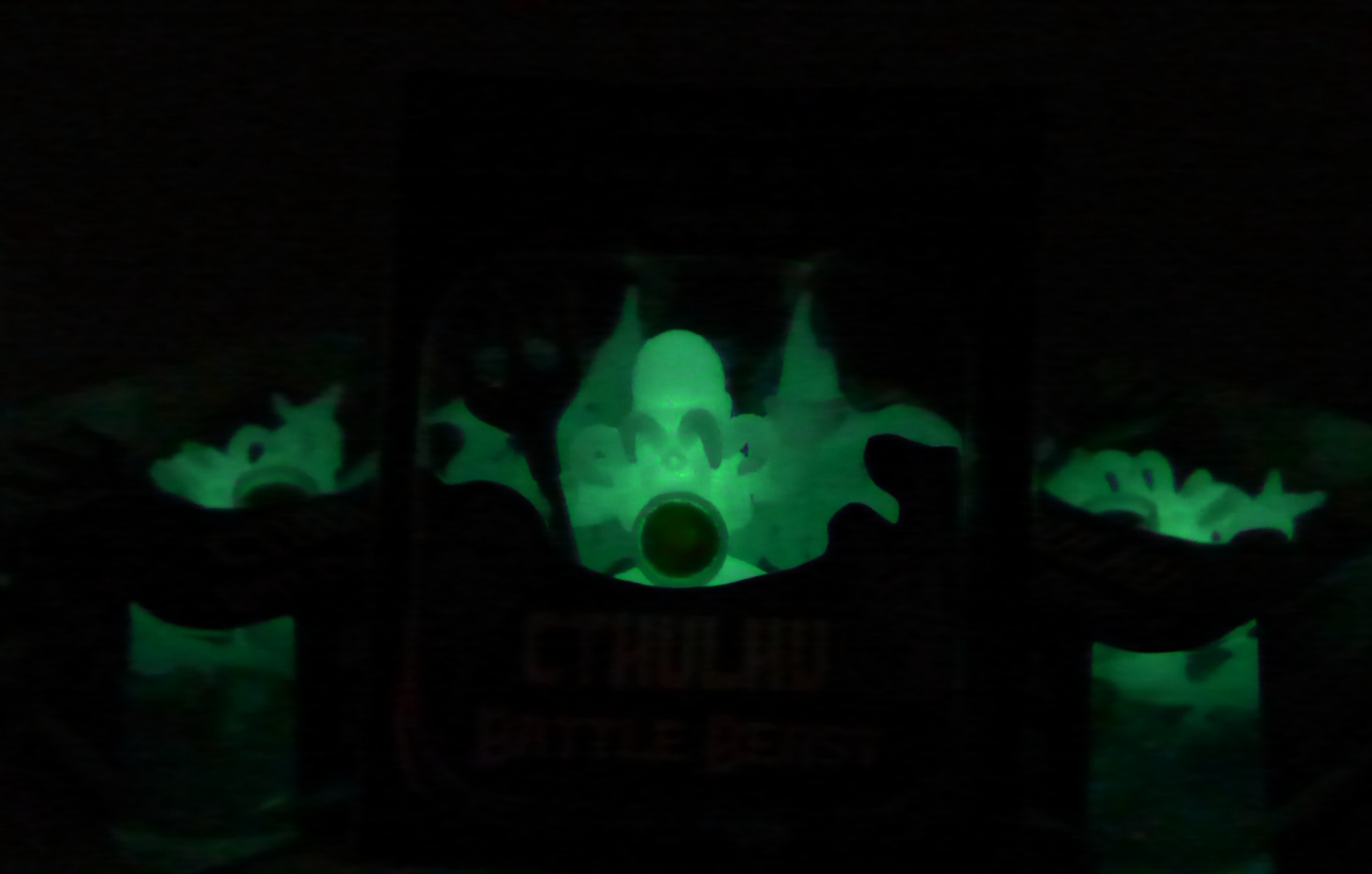 Cthulhu glowing in the dark